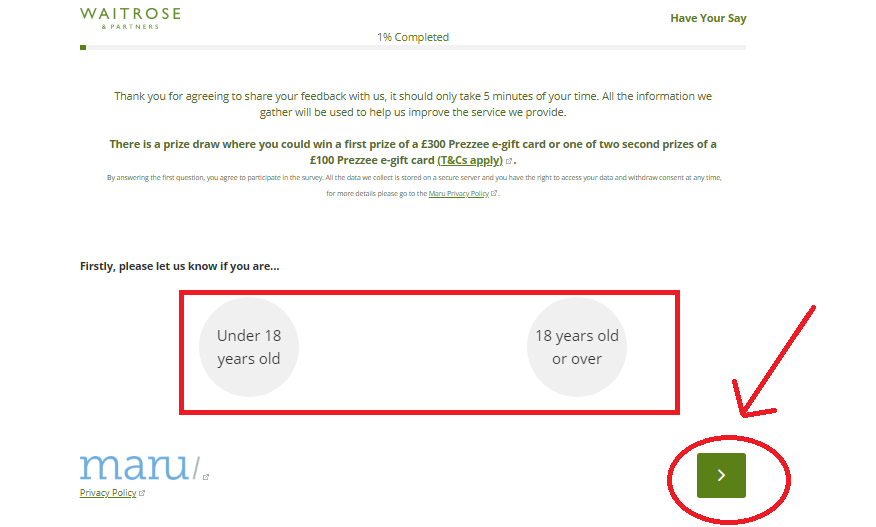 Waitrosehaveyoursay Survey